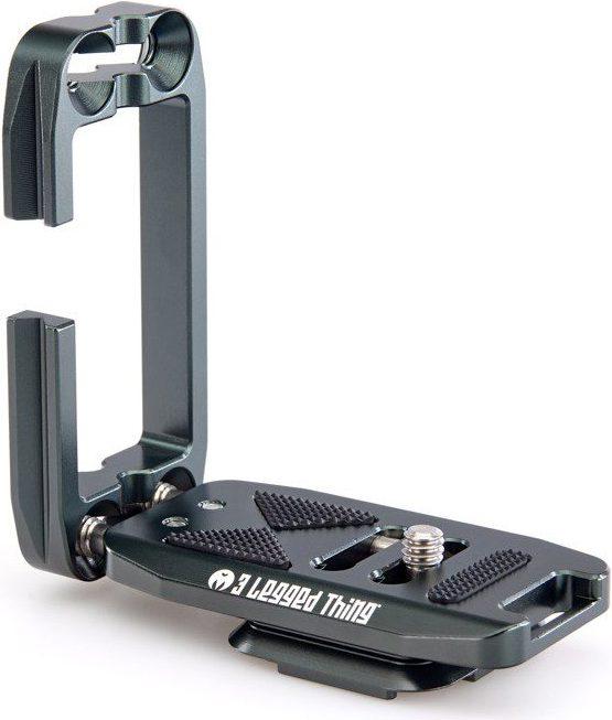 Image du produit 3 Legged Thing ELLIE SHORT Grey compatible avec Peak Design Capture Clip et Arca (Adaptateur pour pied)