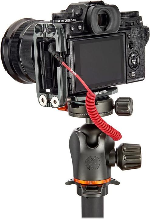 Image du produit 3 Legged Thing ELLIE SHORT Grey compatible avec Peak Design Capture Clip et Arca (Adaptateur pour pied)
