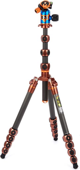 3 Legged Thing Legends Bucky Bronze Allroundstativ mit Kugelkopf AirHed VU (Carbon)