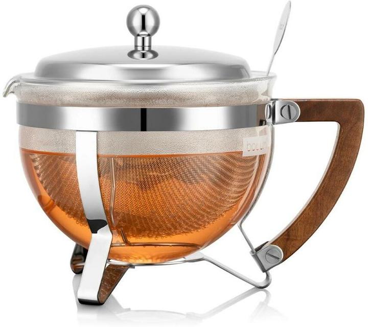 Produktbild Bodum Teekanne mit Edelstahlfilter Chambord verchromt, 1.3 l (1.30 l)