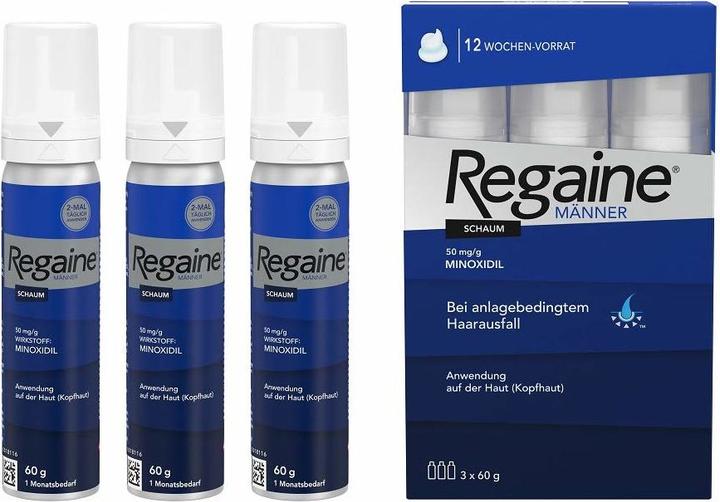 Actual product image Regaine 3x 60ml Hair Growth