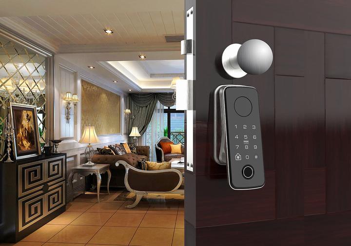 Produktbild VisorTech Motorbetriebener ZigBee-Schliesszylinder (Schlüssel, Schlüsselkarte)