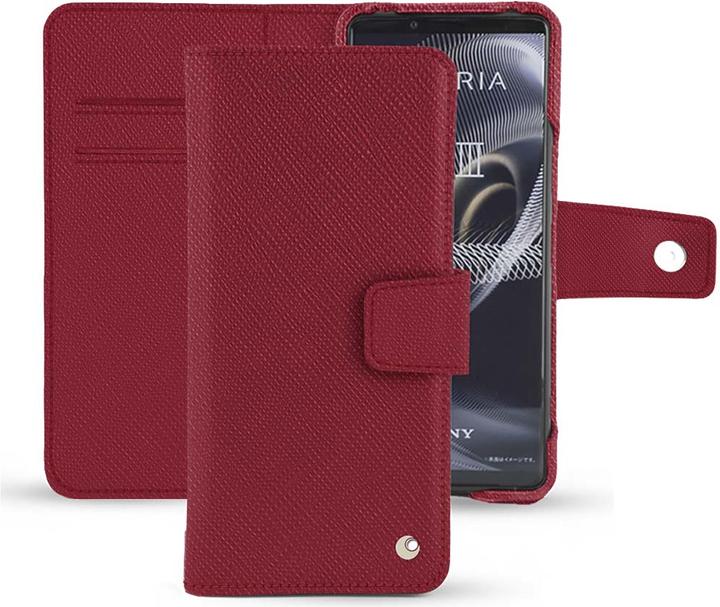Actual product image Noreve Leather wallet with horizontal flap (Sony Xperia 5 III)