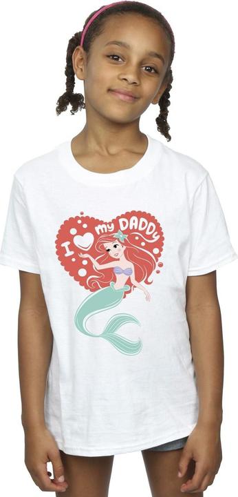 Immagine prodotto Disney The Little Mermaid Love Daddy Maglietta Ragazze (152, 158)