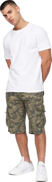 Crosshatch Mens Hanwhere Camo Cargo Shorts