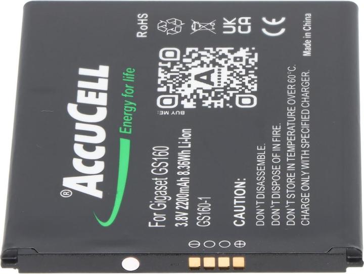 Produktbild AccuCell Akku Gigaset GS160 Akku V30145-K1310-X463