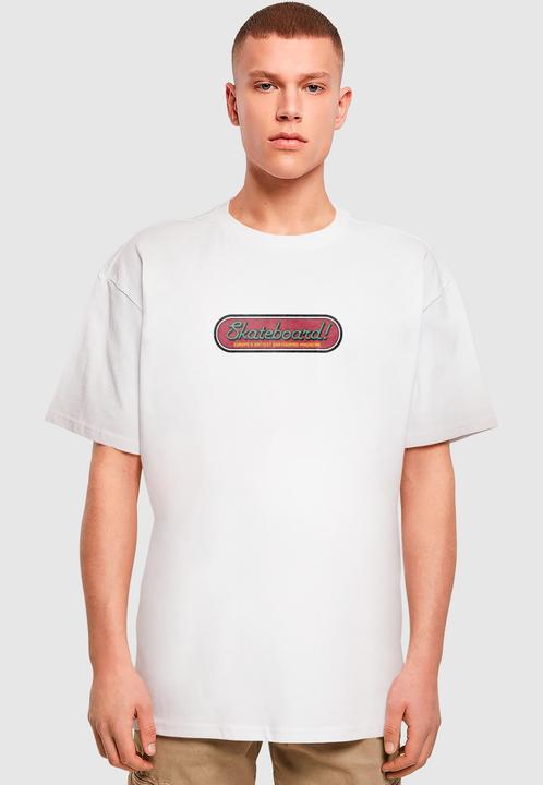 Actual product image Merchcode The Skateboard Magazine Cover No 11 Oversize Tee - 169731 (XS)