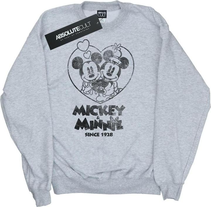 Disney Mickey And Minnie Mouse Since 1928 Sweatshirt (XL)