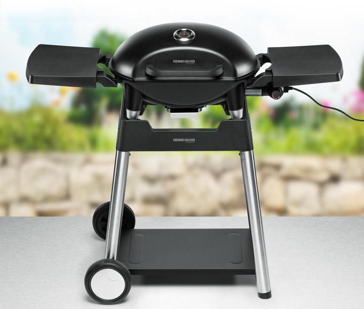 Actual product image Rommelsbacher BARBECUE GRILL WITH GRILL TROLLEY *Delivery start: from mid-June 2024* (2.20 kW)