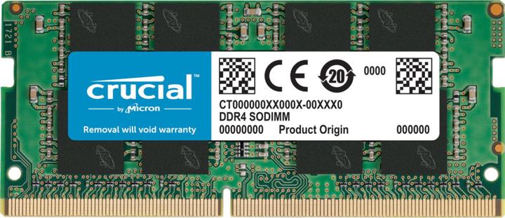 Productafbeelding Crucial Laptop geheugen (1 x 8GB, 3200 MHz, DDR4 RAM, SO-DIMM)