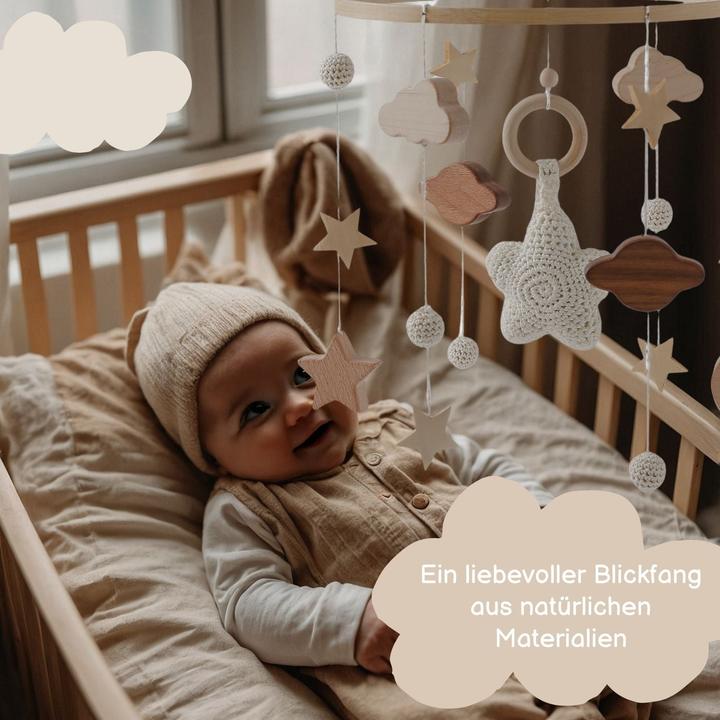 Immagine prodotto Hermex Hängemobile Mobile Schlafmobile Baby Wiege Spielzeug