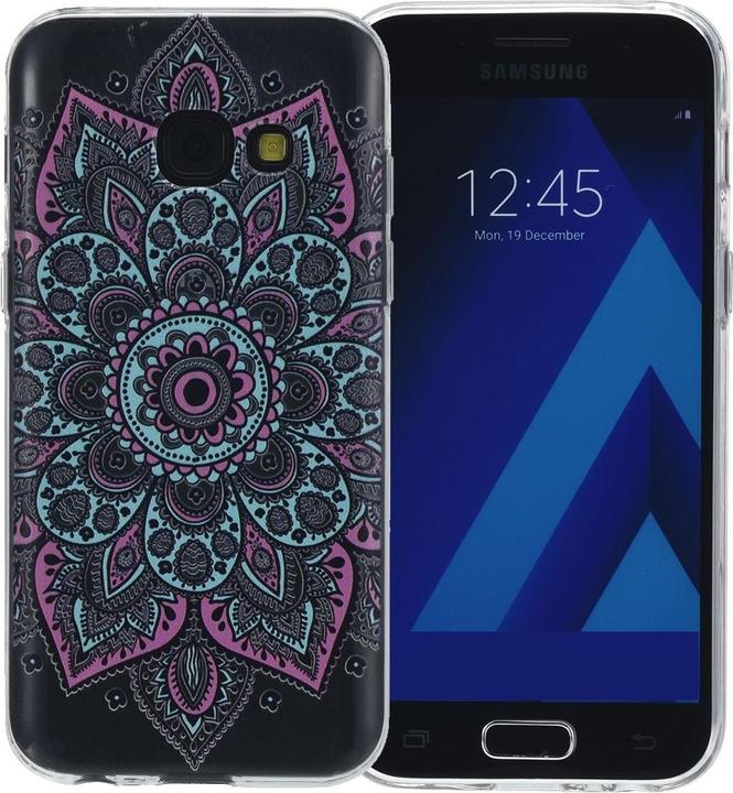 Produktbild König Design Henna Cover für Samsung Galaxy J5 2016 Case Schutz Hülle Silikon Tattoo Bunt Neu (Samsung Galaxy J5 (2016))