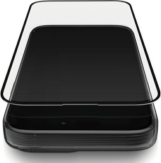 Produktbild Uniq Optix Matte iPhone 15 Pro Max 6.7" matowe szkło hartowane z aplikatorem (1 Stück, Apple iPhone 15 Pro Max)