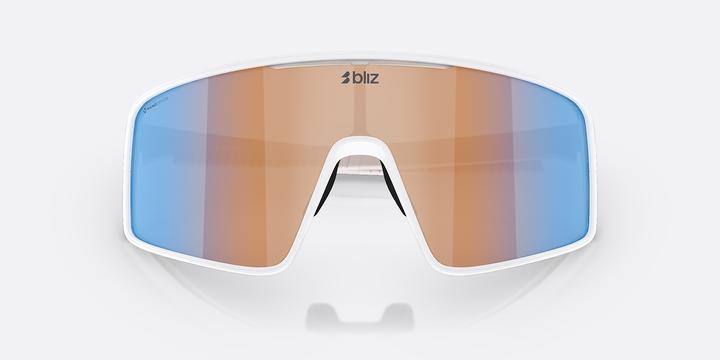 Immagine prodotto Bliz P001 (Bianco, Nano Optics Nordic Ligh Coral - Arancione con multi blu)