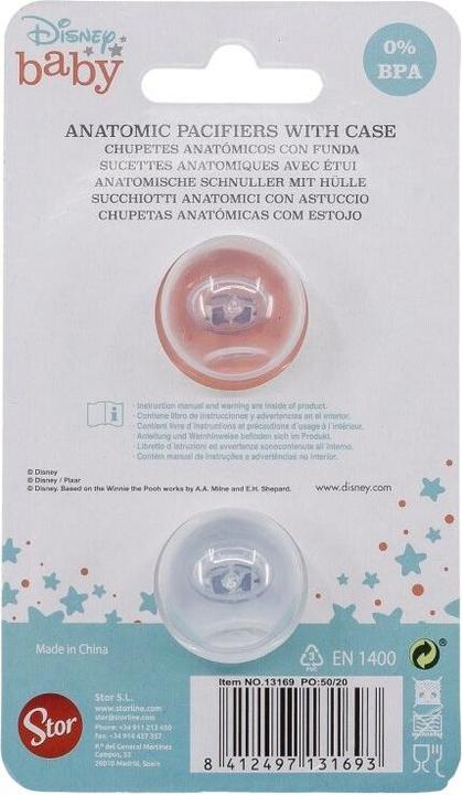 Image du produit Minnie Mouse Pacifier (2 x, jusqu'à 6 M.)