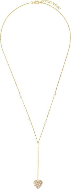 Immagine prodotto Amor Collana da donna, argento 925, perle di vetro | cuore (Argento 925)