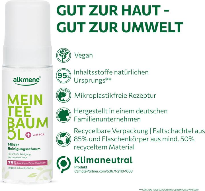 Produktbild Alkmene Milder Reinigungsschaum (Schaum, 150 ml)