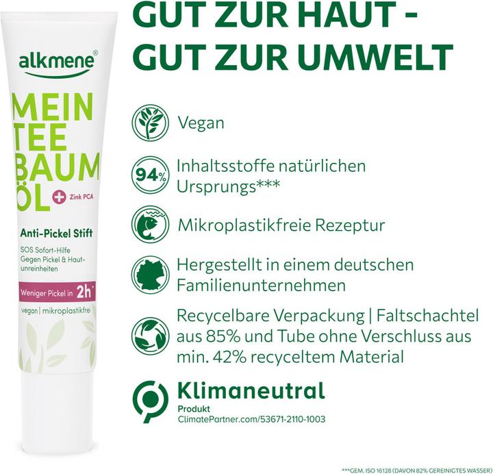 Immagine prodotto Alkmene Stick anti brufoli (Talco, 15 ml)