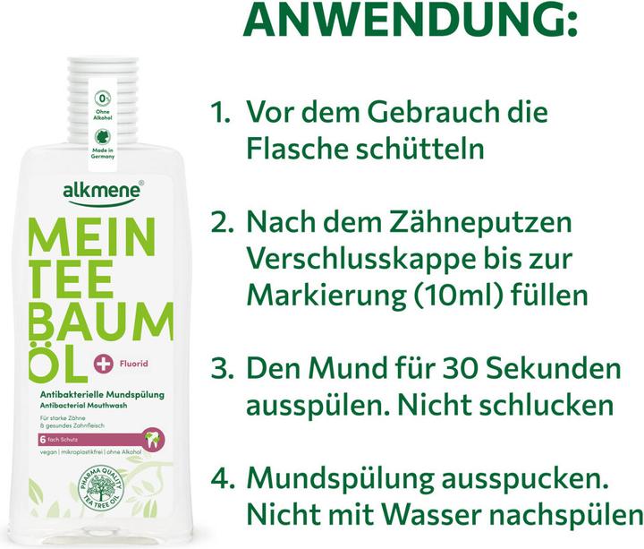Actual product image Alkmene Antibacterial (500 ml, Mouthwash)