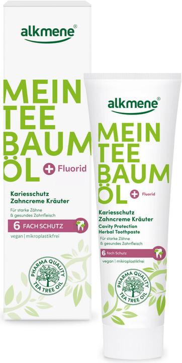 Produktbild Alkmene Kariesschutz Kräuter Zahncreme (100 ml)