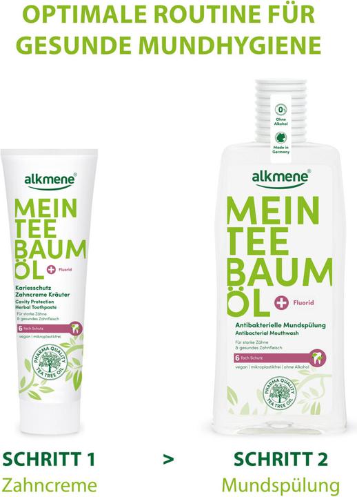 Produktbild Alkmene Kariesschutz Kräuter Zahncreme (100 ml)