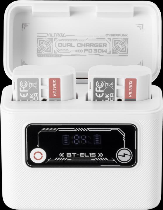 Image du produit Viltrox Camera Battery Charging Case Power Bank for Nikon EN EL15 (5500 mAh)