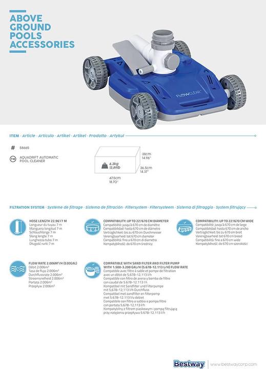 Produktbild Bestway AquaDrift