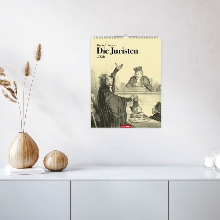 Produktbild Honoré Daumier: Die Juristen Kalender 2026 (34 x 44 cm, Deutsch)