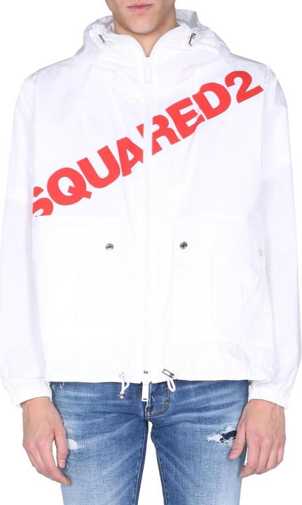 Immagine prodotto Dsquared2 Giacca a vento con cappuccio con logo (50)