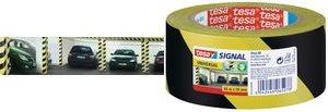 Actual product image tesa UNIVERSAL signal marking tape, self-adhesive PP warning tape for permanent marking (50 mm)