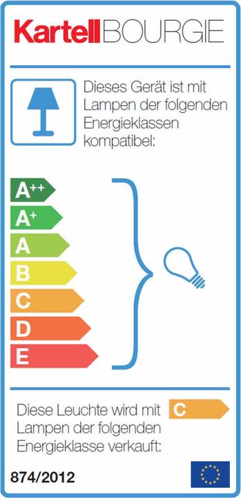 Produktbild Kartell Bourgie Tischleuchte (E14)