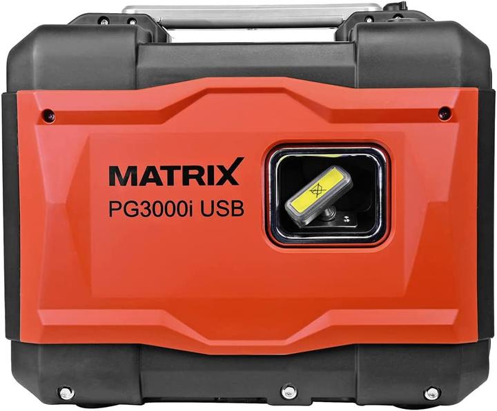 Produktbild Matrix Notstromaggregat 2x USB | PG 3000i-USB | 3000 Watt | 4-takt | 2x230V (4 l)