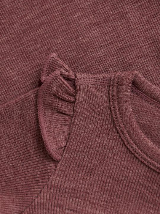 Actual product image CeLaVi Long-sleeved merino wool bodysuit (50)