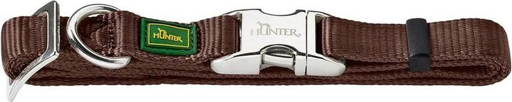 Produktbild Hunter Hundehalsband Alu-Strong L Braun (45-65 cm) (XL, Hund, Hundesport)