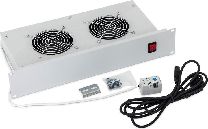 Produktbild Triton 19" Lüftereinschub, 2 Lüfter, 2HE