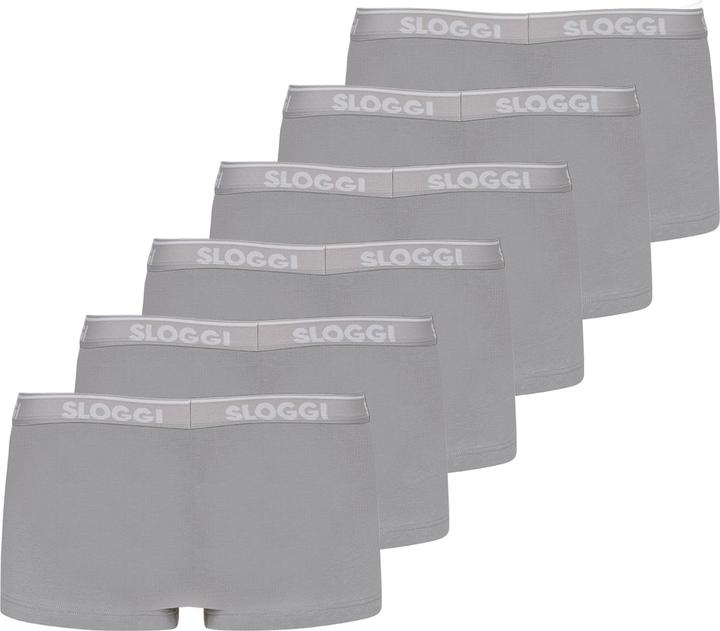 Actual product image Sloggi Boxer shorts casual figure-hugging (XL, pack of 6)