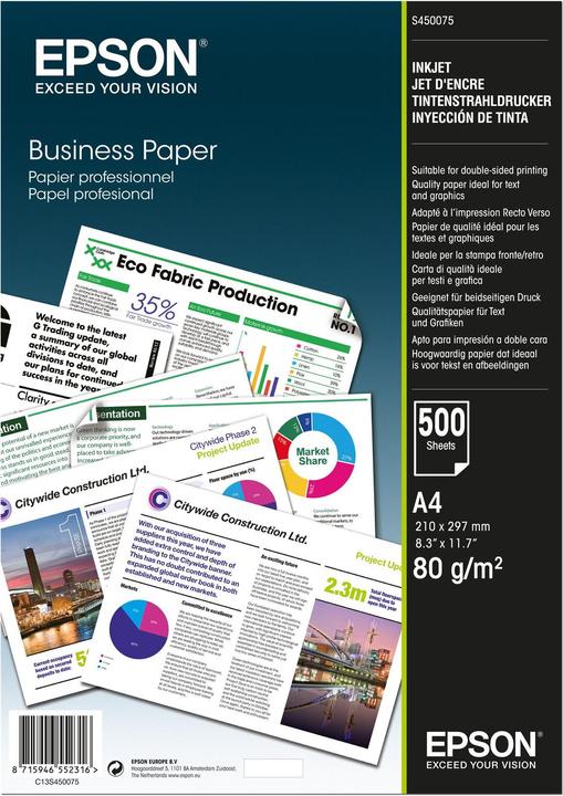 Epson Business Paper (80 g/m², 500 x, A4)