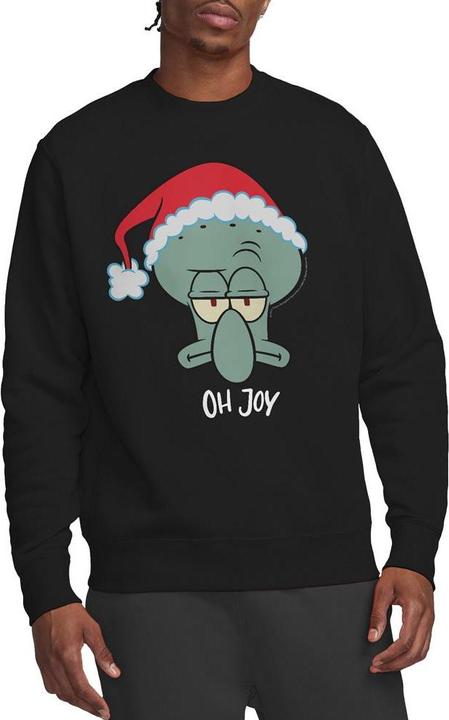 Immagine prodotto Spongebob Squarepants Joy Felpa Natale Squidward Adulto Unisex (XL)