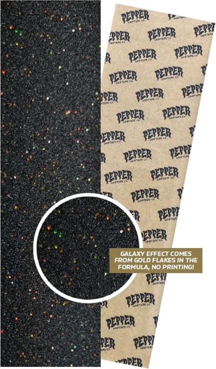 Actual product image Pepper G5 Galaxy Griptape Sheet 9"