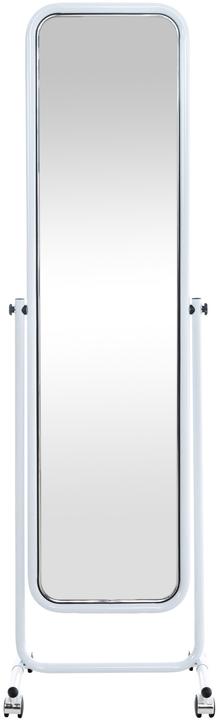 Image du produit CLP miroir sur pied Medusa angulaire, blanc (48 x 166 cm)