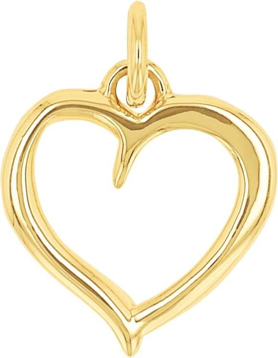 Amor Anhänger für Damen, 925 Sterling Silber | Herz (Silber 925)