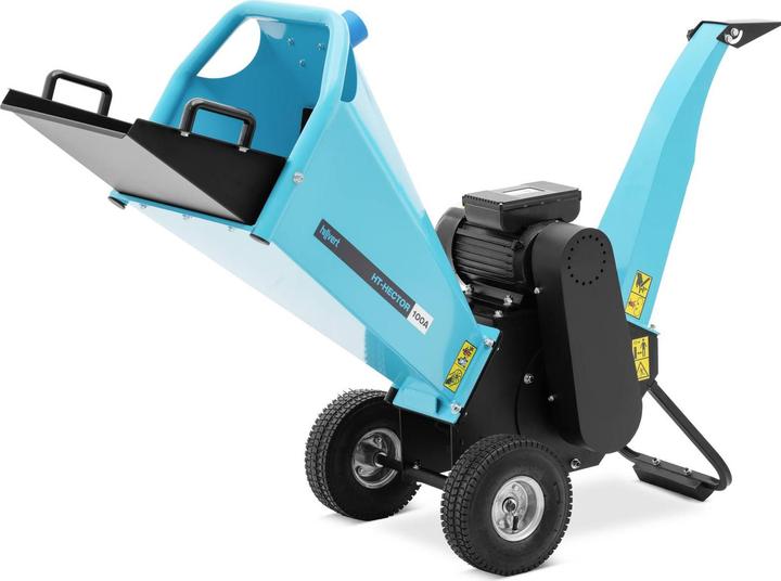 Produktbild Hillvert Gartenhäcksler Elektro-Häcksler Schredder Holzhäcksler 3000 W 80 mm