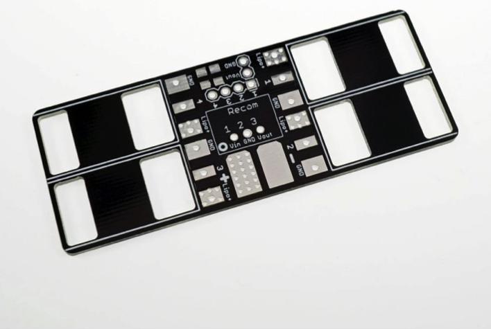 Immagine prodotto Dronefactory Flyduino Kiss Carrier Mini Distribuzione di potenza (Accessori FPV)