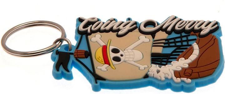 Actual product image One Piece Going Merry PVC Keyring