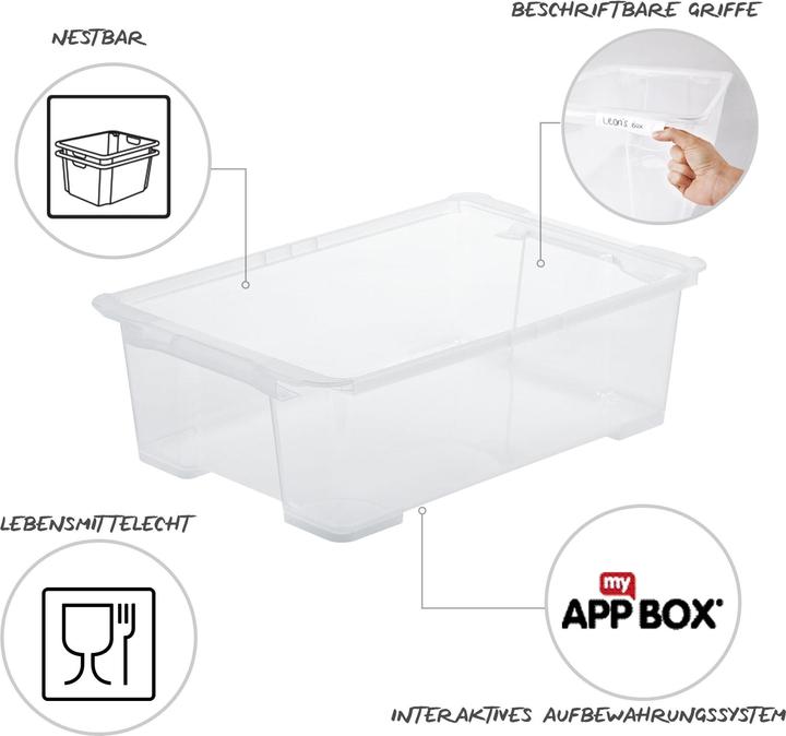 Produktbild Rotho Evo Easy (58.5 x 39.5 x 18.5 cm, 30 l)