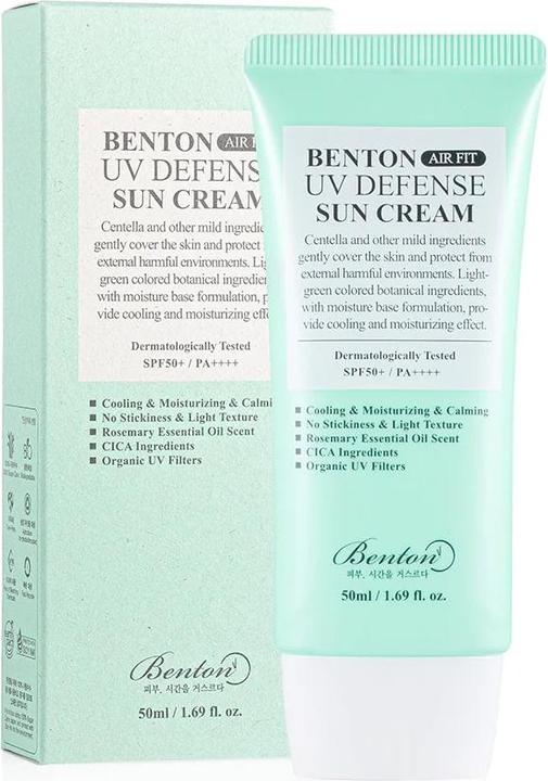 Immagine prodotto Benton Crema Solare Air Fit Uv Defence (Crema solare viso, SPF 50, 50 ml)