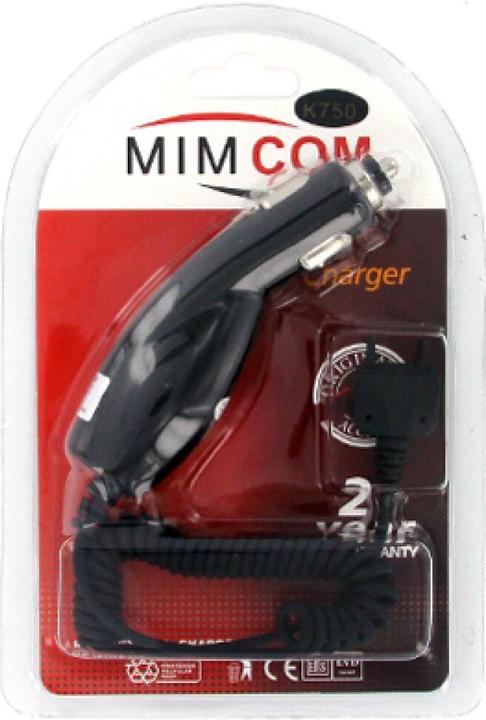 Actual product image Mimcom Car Charger for Sony Ericsson K750