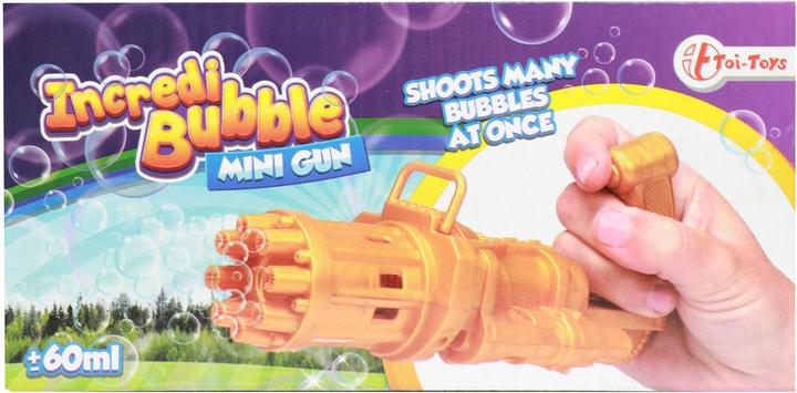 Toi-Toys Ongelooflijke bellen pistool goud