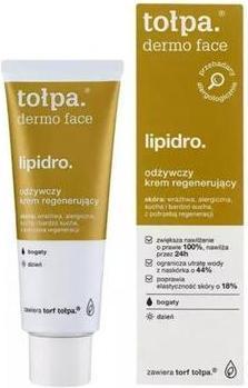 Actual product image Tołpa DERMO FACE LIPIDRO Nourishing and Nurturing Day Cream 40ml (40 ml, Day cream)