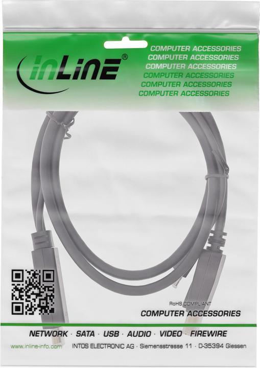 Immagine prodotto InLine Cavo convertitore da HDMI a DisplayPort, 4K/60Hz, nero, 1m (1 m)